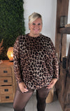 Blouse transparente LEOPARD