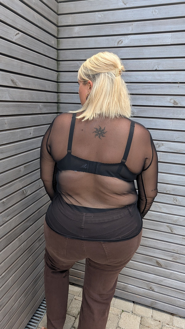 Blouse transparente MILYA