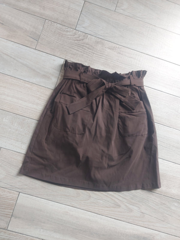 Jupe CLOE marron