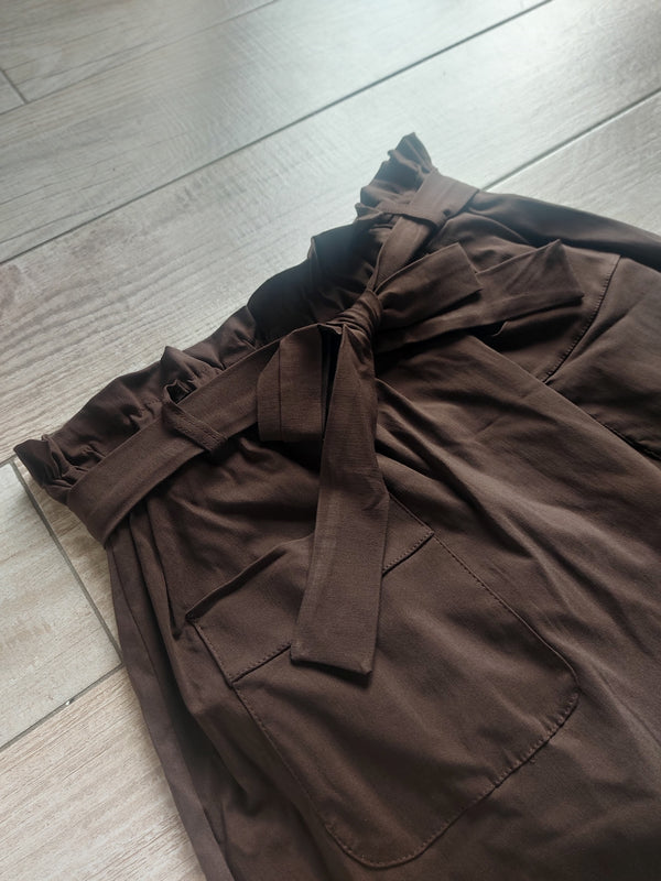 Jupe CLOE marron
