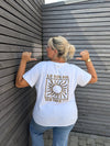 Tee shirt SOLEIL LÉOPARD