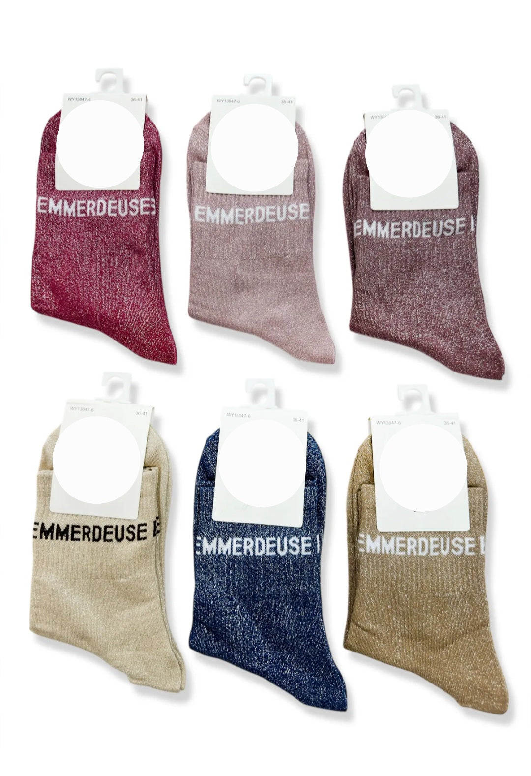 Chaussette à paillettes ADULTE