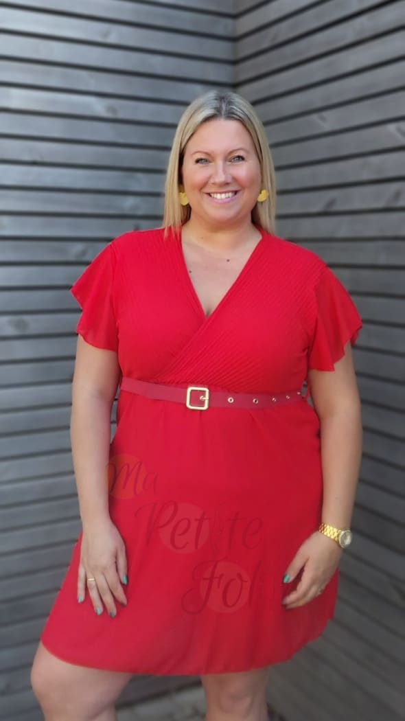 Robe BETTY rouge