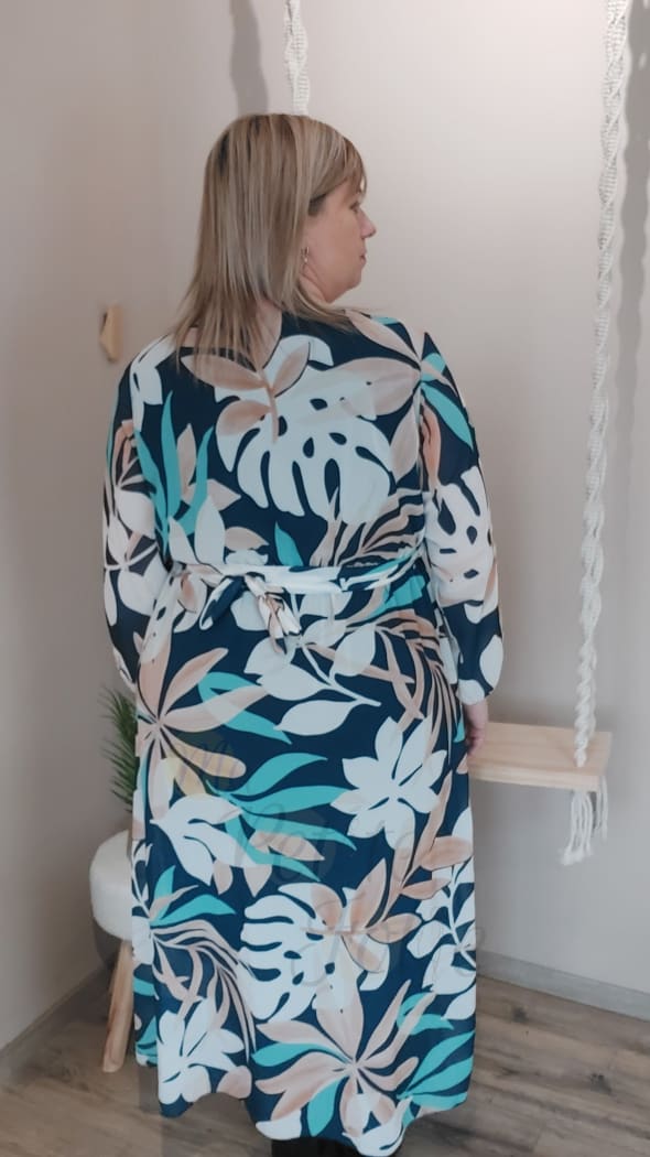 Robe longue KARIMA marine