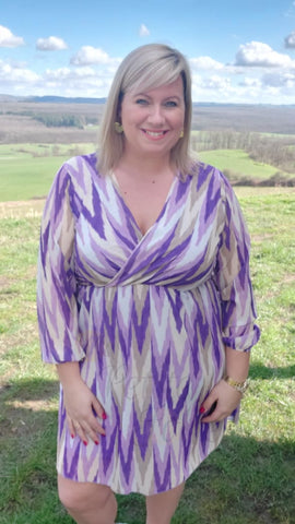 Robe large YANA violet