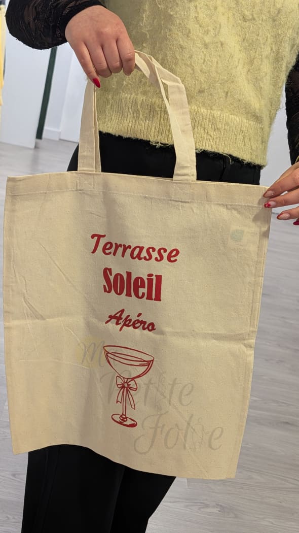 Sac TERRASSE APERO - BEIGE