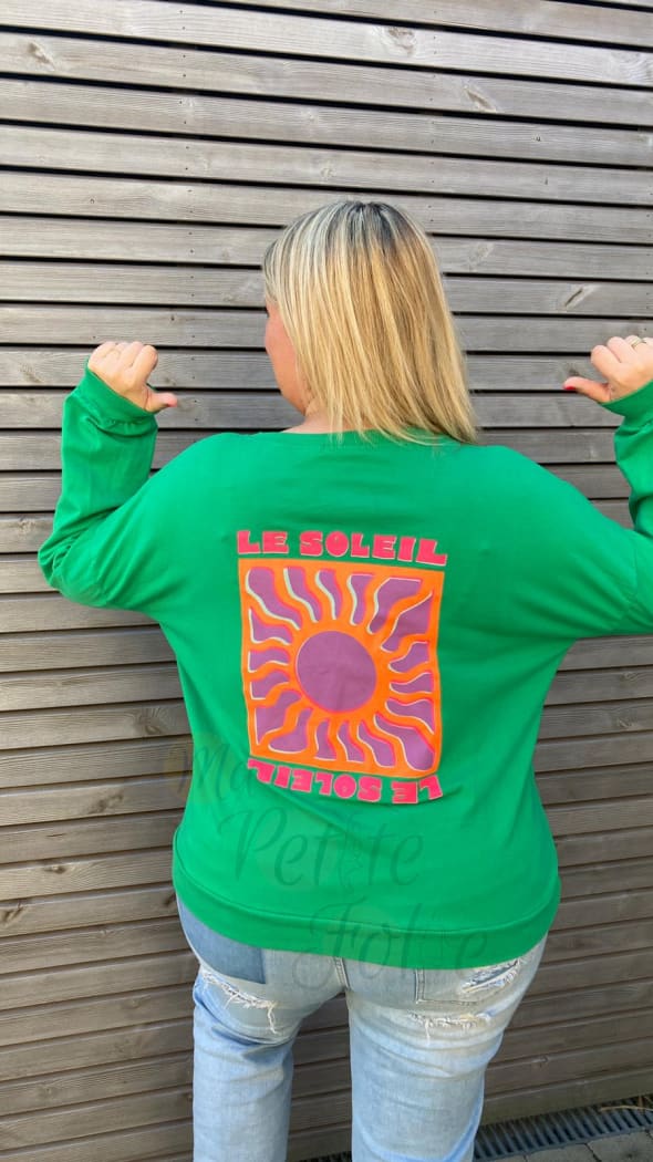 Sweat SOLEIL vert