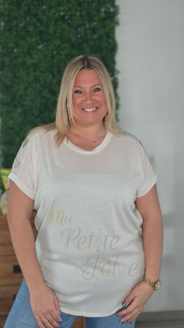 T-shirt MINA beige