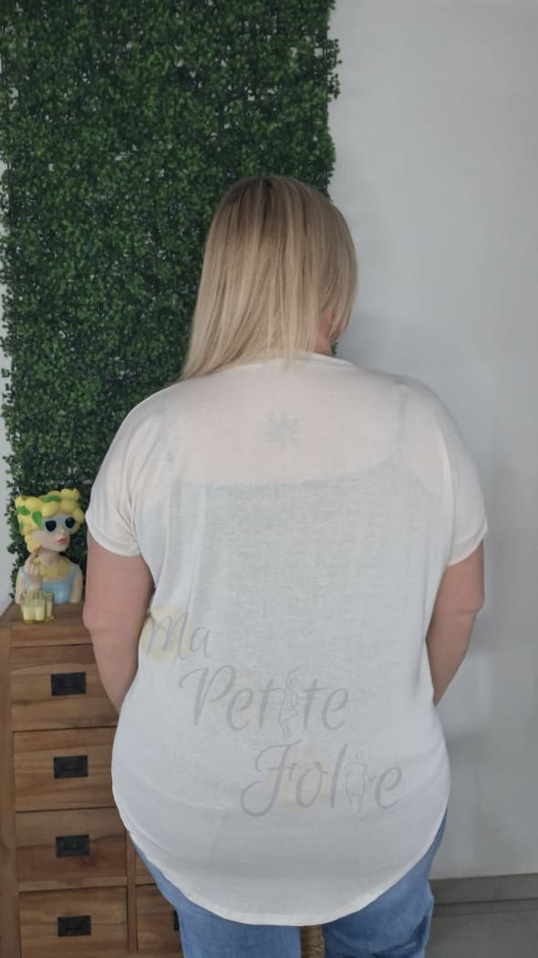T-shirt MINA beige