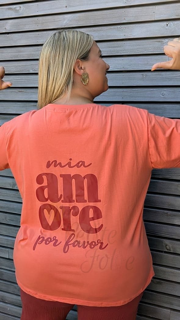 Tee shirt AMOR PER FAVOR