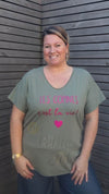 Tee shirt COPINE kaki