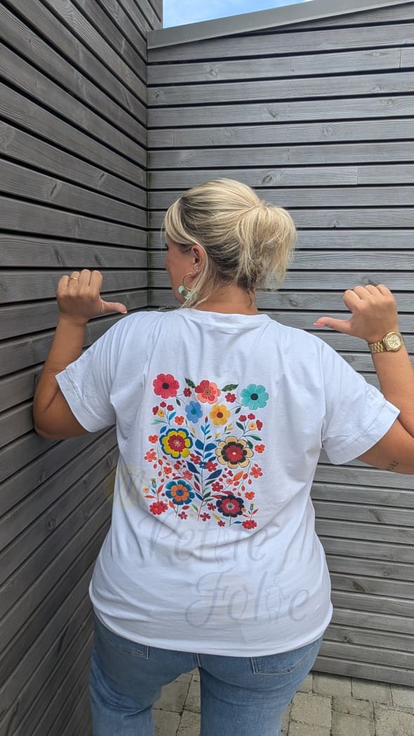 Tee shirt FLEURI
