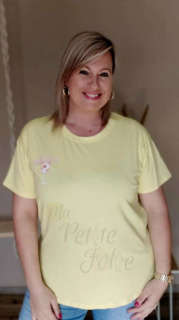 Tee shirt GIN jaune