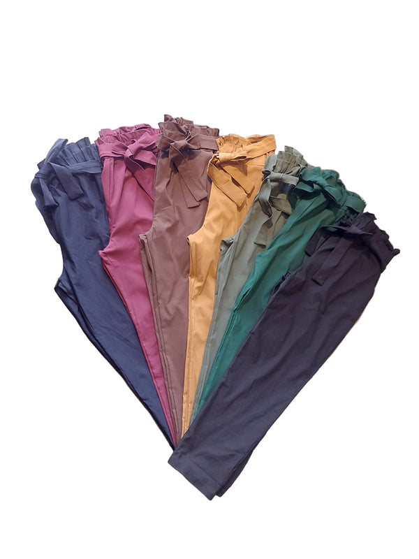 Pantalon CLOE vert sapin