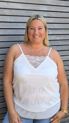 Top LILI blanc