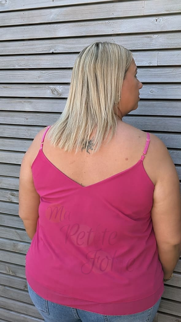 Top LILI fushia