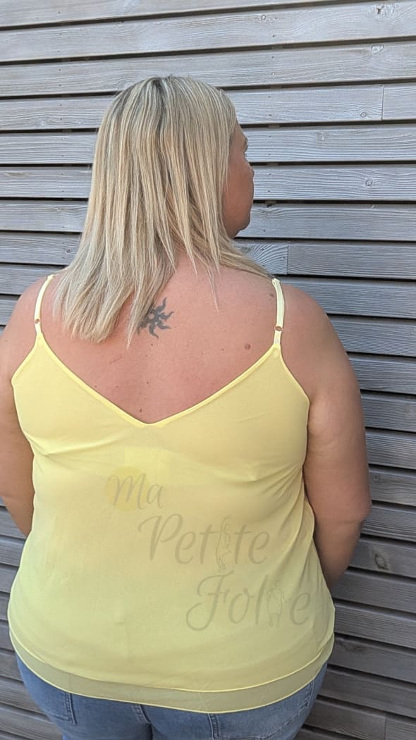 Top LILI jaune