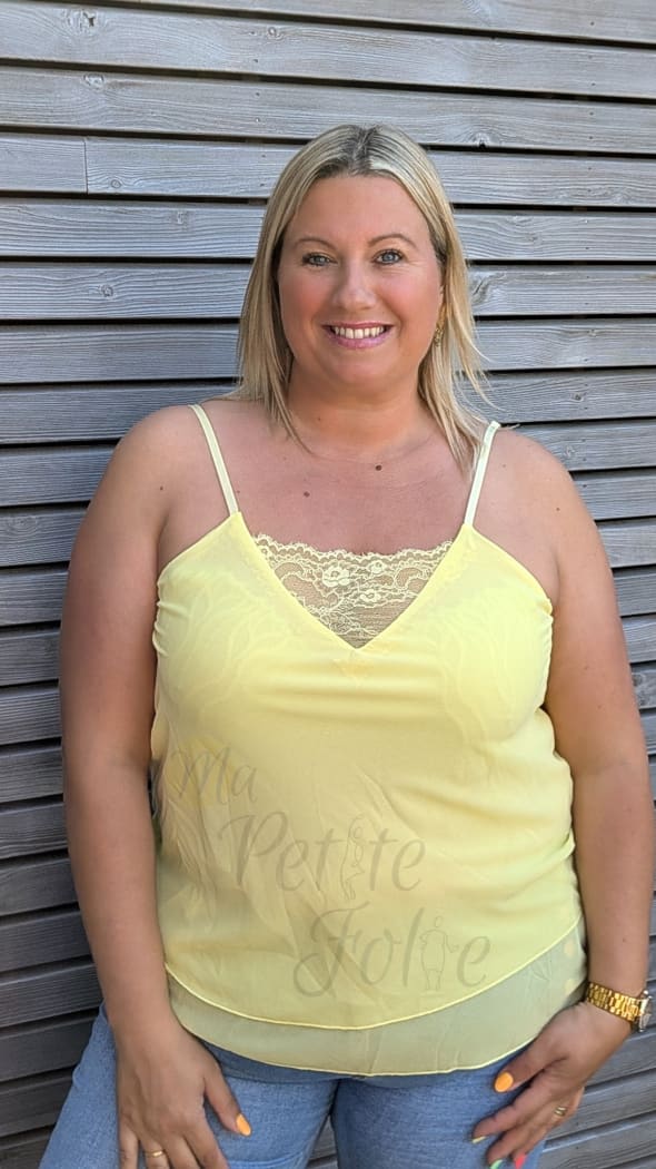 Top LILI jaune