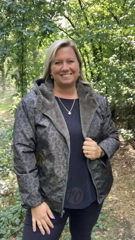 Veste REVERSIBLE fourrée