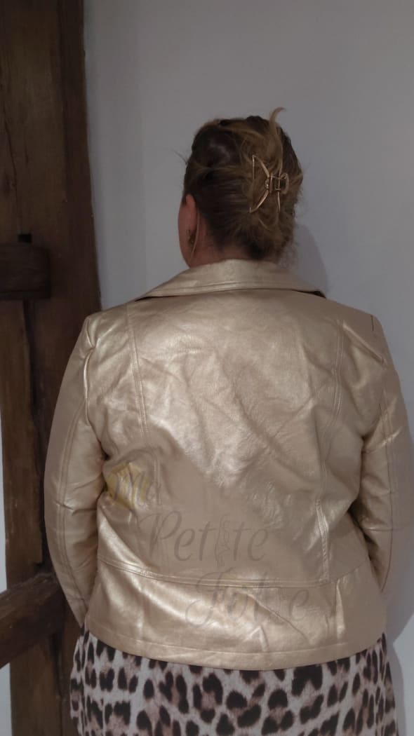 Veste simili doré